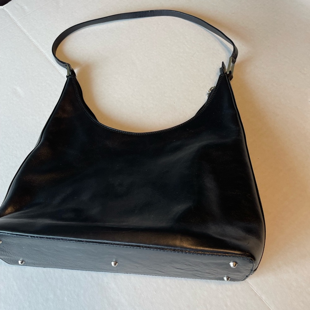 - Saks Fifth Avenue Leather purse. - Picture 2 of 16